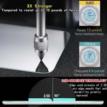 Za Samsung Galaxy Tab 3 10.1 p5200 GT-P5210 - 9H Premium Tablet, Kaljeno Steklo Screen Protector Straže Kritje