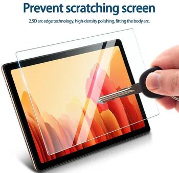 2Pcs Tablet, Kaljeno Steklo Screen Protector Pokrovček za Samsung Galaxy Tab A7 T500/T505 10.4 Palčni Anti-Scratch Zaščitno folijo