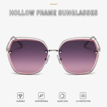CAPONI Votlih Okvir sončna Očala Gradient Moda Barva Nove Trende Elegantna sončna Očala Za Ženske Luksuzni Dizajn Očal CP31518
