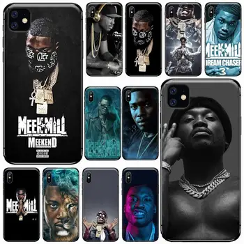 Hip-hop rapper Krotkim Mlin Primeru Telefon za iPhone 11 12 pro XS MAX 8 7 6 6S Plus X 5S SE 2020 XR Mehki silikonski pokrov lupini funda