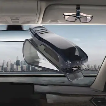 70% Dropshipping!! S oblike Avtomobilske notranjosti Zapiralo, ki ga Avto sončnega Imetnik Vozovnice Očala Posnetek