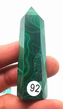 Naravni quartz crystal reiki, malahit mineralnih vzorcu priprava energije čarobno palico zdravljenje Novo Leto darilo
