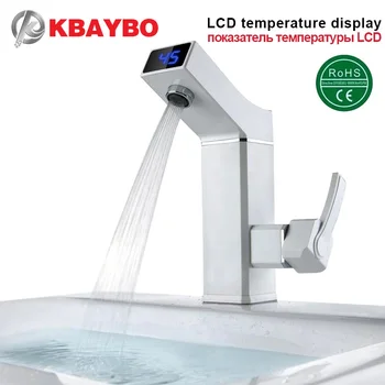 KBAYBO Nov LCD Električni Pipo električni bojler električni vroče vode tapnite Intelligent Digital Kuhinja Instant Vroče Vode 3000W