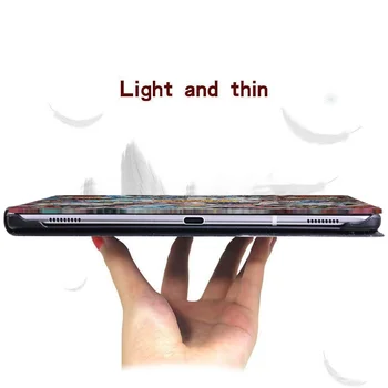 Tablični Primeru za Samsung Galaxy Tab S6 Lite P610/P615 10.4 Palčni Trdi PU usnja Lupine Tablet Stojalo Kritje Primera + Prosti Pisalo