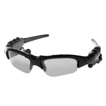 Modna sončna Očala Brezžične Slušalke v4.0 Stereo Prostoročno Sončna Očala Z Vrtljiva Očala, Leče, Črni Videz