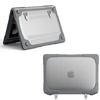 Težka Dual Layer mat Mehki Trdi Primerih z TPU Odbijača Za MacBook Pro 13 Palcev 2020 (A2289/2251/A2338' )