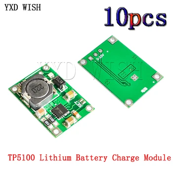 10PCS TP5100 Dvojno Eno Litij Baterije Upravljanje Združljiv 2A Polnilna Litij-Ploščo 18650 TP5100 4,2 V 8.4 V