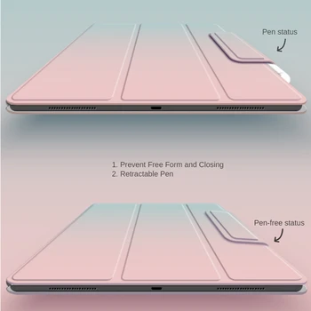Za iPad Zraka 4 10.9 2020 Primeru Funda Za iPad Zraka 10.9 4. Generacije Magnetni Smart Cover Podpira Brezžični Polnilnik+Film