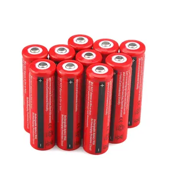 3,7 V: 4000 mah 18650 Baterija za Polnjenje Li-ionska Baterija za LED Svetilko Svetilka, Polnilne Baterije, baterija, akumulator