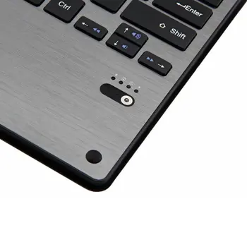 Za Microsoft Surface Pro 3 4 5 6 Bluetooth Tipkovnico Vnesite Kritje Aluminij Zlitine Plošča z Sledilno