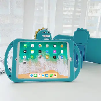 Otroci Ohišje za iPad 2 3 4 Mehka Silicij Otroka Lep Tablet Cover za Ipad 6. 9.7 palčni 2018 Mini 5 4 3 2 Air 2 7. Gen 10.2 Coque