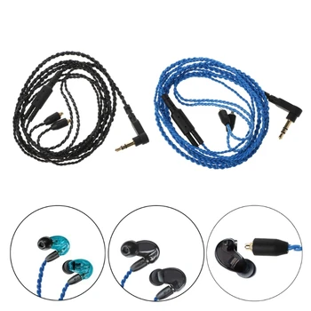 W3JD MMCX Kabel za shure SE315 SE535 SE846 Slušalke Slušalke Kabli Kabel