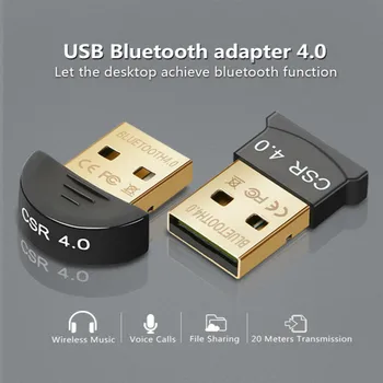 Brezžični USB, Bluetooth 4.0 Adapter Mini Bluetooth Dongle Glasbeni Zvok Bluetooth Oddajnik Sprejemnik Adapter Za PC Računalnik