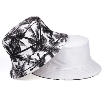 Dvojni stranski barva vedro klobuk moških in žensk trend poletje panama ribič klobuk na prostem UV zaščito nedelja klobuk
