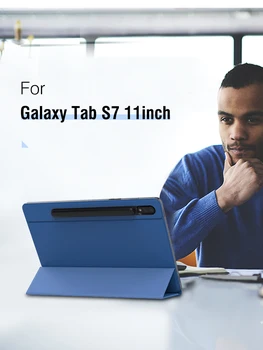 Smart Folio Ohišje Za Samsung Galaxy Tab S7 11 2020,Vitek, Lahek Smart Lupini Stojalo Pokrov,Močno Magnetno Adsorpcije za Zavihek