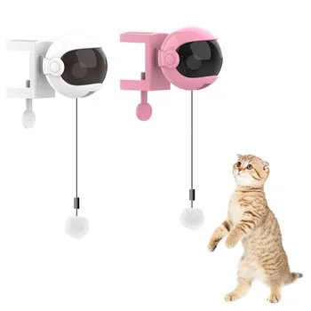 Pametna Mačka Igrače, Pisane LED Samostojno Vrtenje Žogo Interaktivni Mačka Igrače Yo-Yo Dviganje Žogo USB Polnilne Žogo Igrače Za Mačke