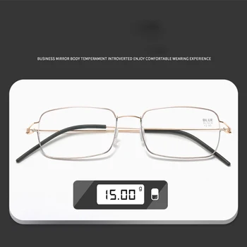Zilead Retro Velik Okvir Smolo Anti-modra Svetloba Presbyopic Očala Udobno Ultralahkih Proti Modri Žarki Daljnovidnost Očala Oculos