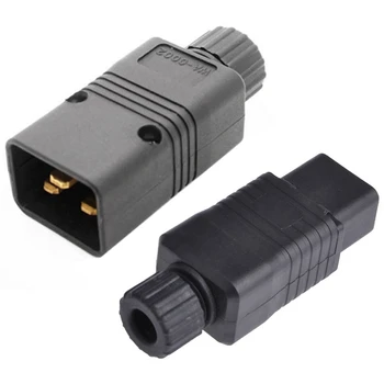 IEC 320 C19 Ženski SL 60320 C19 16A 250V 20A/125V Napajalni Priključek & UPS Moči IEC Moški C20 Priključite Napajalni Kabel Kabla