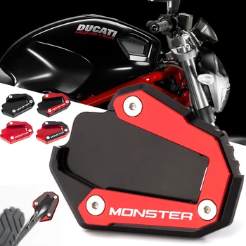 Za Ducati Monster 821 1200 1200 1200R - 2016 2017 2018 2019 2020 motorno kolo Oporo Razširitev Ploščo Stransko Stojalo Pad