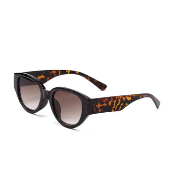 Mačka Oči, Sončna Očala Ženske Modni Oblikovalec Blagovne Znamke Sončna Očala Ženska Seksi Leopard Cateyes Black Gradient Oculos De Sol