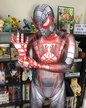 Končni Kostum Cosplay Superheroj Zentai Bodysuits Jumpsuit Lycra Spandex Halloween Kostum Končni Peter Parker Odrasli Otroci
