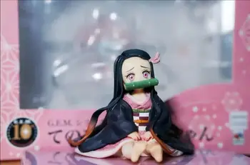 Vroče Anime Demon Slayer: Kimetsu Ne Yaiba Tomioka Giyuu Cosplay Srčkan lutka Model igrače Darilo