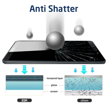9H Kaljeno Steklo za Samsung Galaxy Tab 10,5 Palca 2018 Zaščitno folijo T590 T595 T597 Anti Fingerprint Stekla Screen Protector