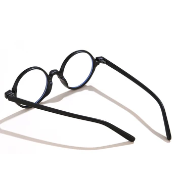 Pregledna Računalnik Očal Okvir Ženske Moški Anti Modra Svetloba Majhne Okrogle Očala Blokirajo Očala, Optično Spektakel Eyeglass