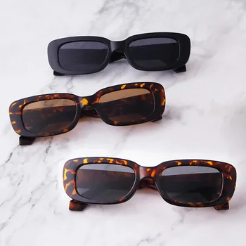 Nova Moda Vintage Sončna Očala Ženske Sunglass Pravokotnik Sončna Očala 2021 Luksuznih