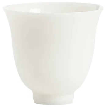 Whiteware Tea Cup Ročno Tanke Pnevmatike Teacup Vonj-Vonj Pokal Master Cup Keramika Kung Fu Tea Cup Majhnih Skledo Čaj Teacups