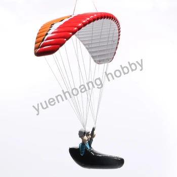 1pc Toy Model Padalo Dekoracijo Mini Paraglider Športnik Okraski Gliding Visi Obrti Deli za Ustvarjalno Božično Darilo