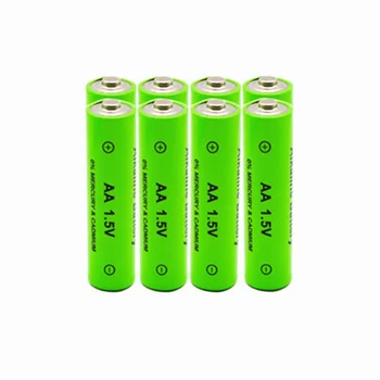 Novo blagovno Znamko AA baterija za ponovno polnjenje 3800mah 1,5 V Novi Alkalni Polnilna batery za led luči, igrače, mp3 Brezplačna dostava