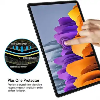 Kaljeno Steklo Screen Protector For Samsung Galaxy Tab S7 Plus S6 Lite S5e A7 2020 A8 8 2019 Tablet Stekla