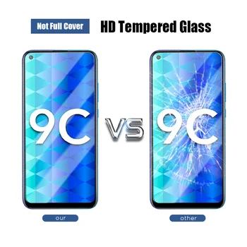 3PCS Kaljeno steklo za Huawei Honor 10X 9X Lite zaslon patron, za Čast 8X 7X 6X Lite Premije X10 5G 6C 6A Pro stekla