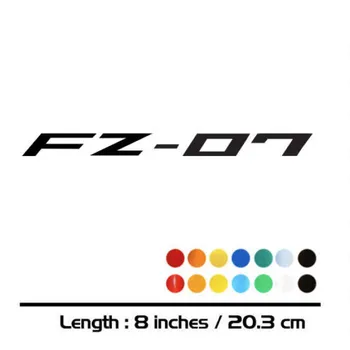 Motorno kolo nalepke kolo rezervoar za Gorivo, Koles, čelado, oklep Prtljage MOTO avto dodatki reflektivni znak nalepke Za YAMAHA FZ-07 FZ07
